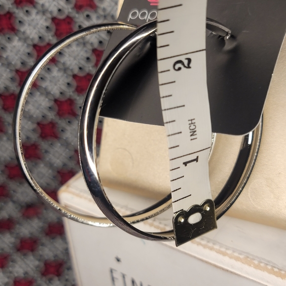 Making Laps - Silver Earrings - Picture 3 of 4